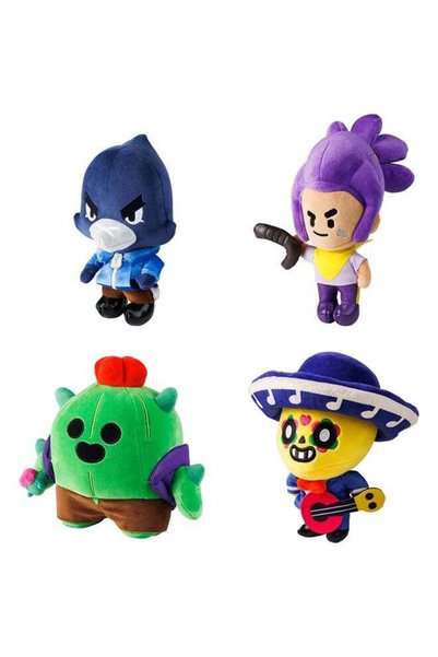 Generic Brawl Stars Plush Buddies 8Inches - Assorted - 1 Piece
