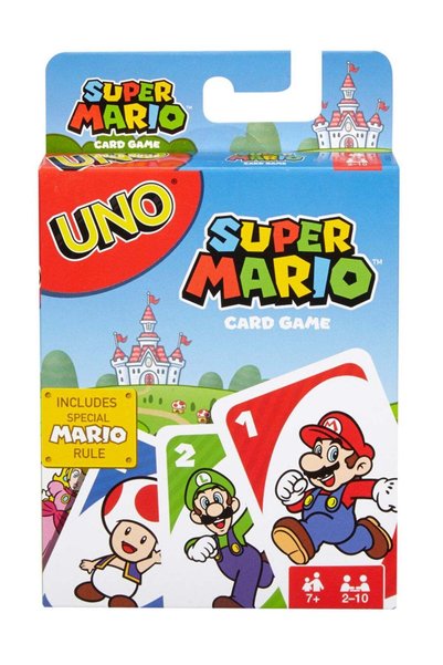Generic UNO Super Mario Card Game Animated Character Themed Collector Deck 11...