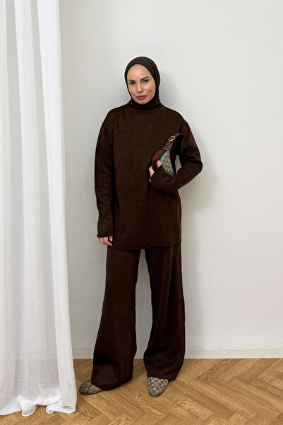 Melike Tatar Glittery Knitwear Set 80-8404
