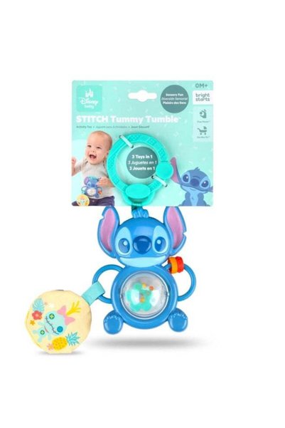 Generic Bright Starts Disney Baby Lilo & Stitch Stitch Tummy Tumble Activity ...