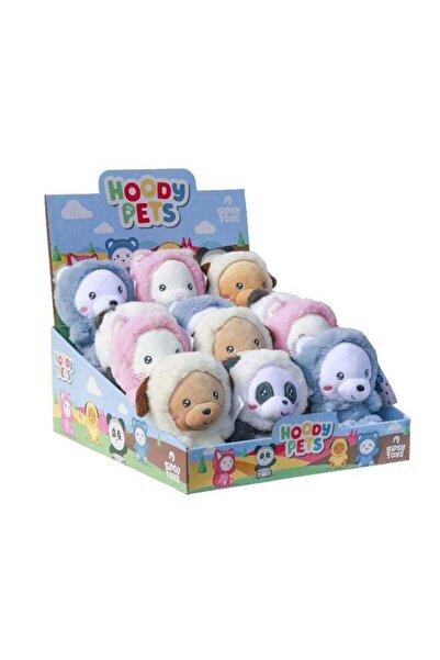 Generic HOODY PETS 14 CM | Assorted |Includes 1 Pc | Colour & Chracter May Vary
