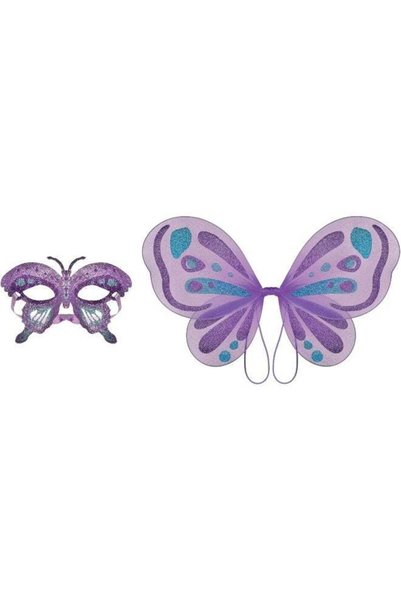 Generic Butterfly Costume Accessory Kit | Multicolor | 1 Set