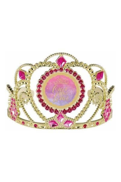 Generic Once Upon A Time Electroplated Plastic Tiara Party Favors Party Supplies