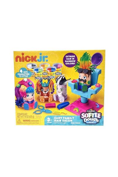 Generic Zany Family Softee Dough Hair Salon
