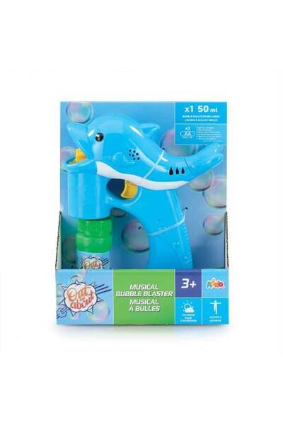Generic Addo Out And About Musical Bubble Blaster Dolphin with 50mL Bubble So...