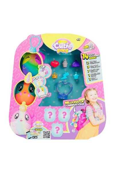 Generic Eolo Cutie Pops - Clip, Pop And Connect - Five Cuties Blind Pack