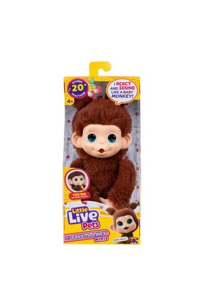 Generic Little Live Pets My Baby Monkey Minis Chikki Cherry Interactive Elect...