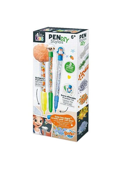 Generic DIY Pen - Animals – Craft Kit | Customisable pens and highlighter wit...
