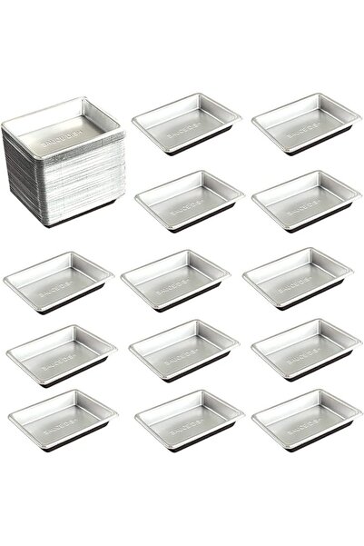TERRIFI 100 Pcs Disposable Plastic Sauce Dishes – Mini Condiment Bowls for So...