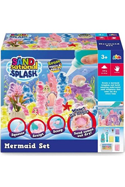Generic Sandsational Splash Mermaid Themed Set | Sand Creation | Super-soft S...