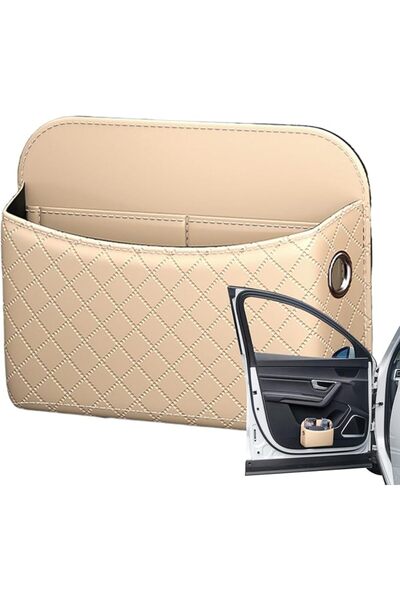 Generic Car Seat Side Organizer Adhesive Storage Holder Box