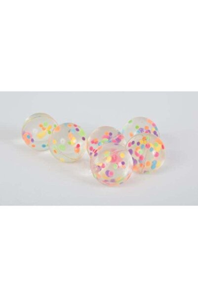 Generic 8 Confetti Bouncy Balls