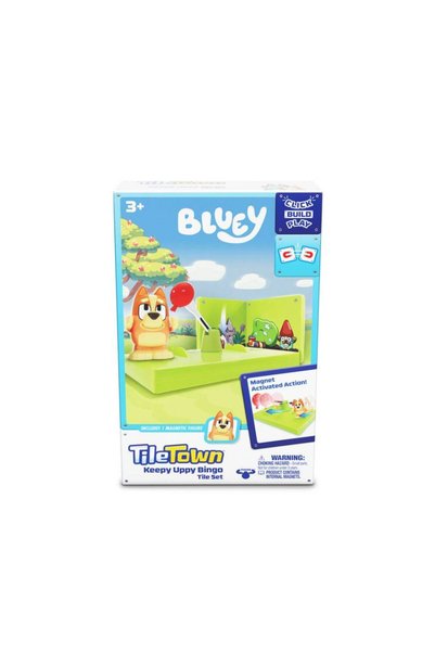 Generic Tile Town Bluey Series 2 Keepy Uppy Bingo Tile Set