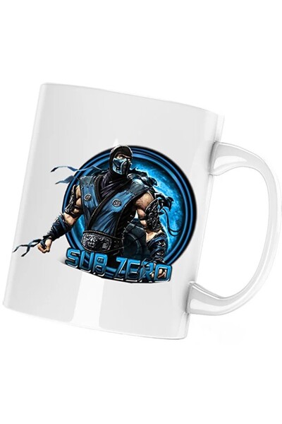 INOVATIX Cana Mortal Kombat Sadegh Sub-Zero Mythologies Game, alba, 330 ml