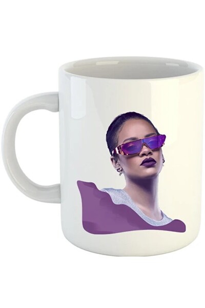 INOVATIX Cana Rihanna Violet Concept Fashion Artist Show Off, λευκό, 330 ml