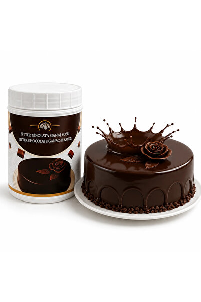 Anyta Cooking Crema Ganache Premium 1kg - CIOCOLATA NEAGRA - (gata de utiliza...