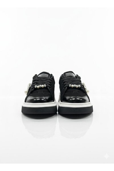 AZR New Season Sports Shoes with Stone-Like Accessories and Details