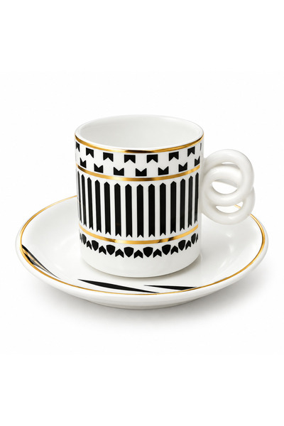 Luxehome Cup and Saucer Set - 160ml