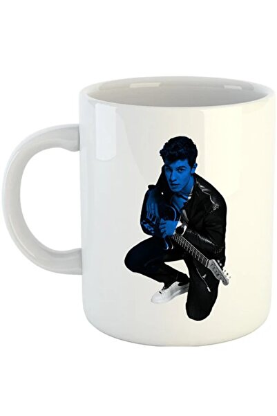 INOVATIX Cana Shawn Mendes Love Song Guitar Rebel Teenager, albă, 330 ml