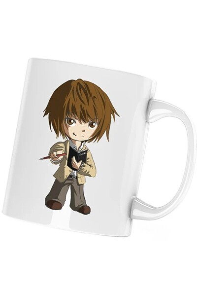 INOVATIX Cana Kira Death Note Light Yagami Chibi Anime, alba, 330 ml