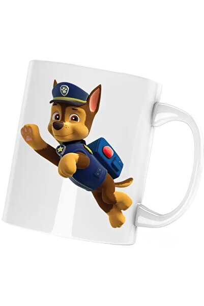INOVATIX Cana Paw Patrol Chase Dog Politist Dinamo, alba, 330 ml
