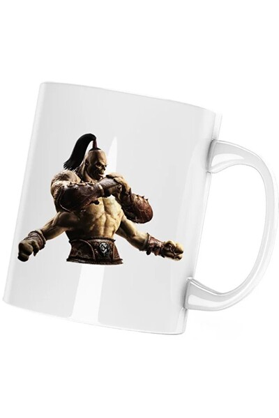 INOVATIX Cana Mortal Kombat Monster Goro Gift Craciun Gamerita, alba, 330 ml