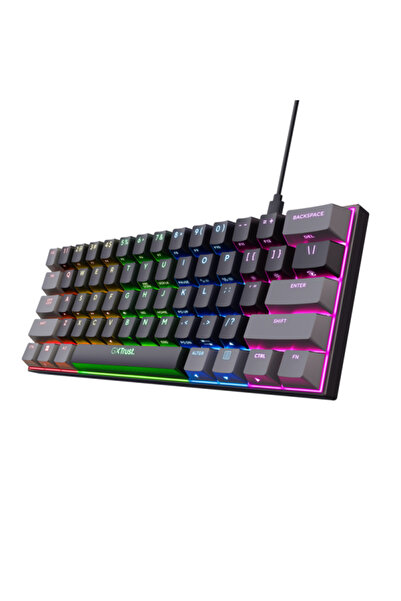 Trust GXT 867 Acira Gaming Mechanical Keyboard, USB, black
