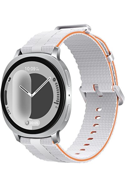 GENERAL Striped Silicone Sport Watch Band Compatible with Samsung Galaxy Watc...