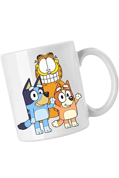 INOVATIX Cana Garfield Bluey Blue Bingo Catei Pisica