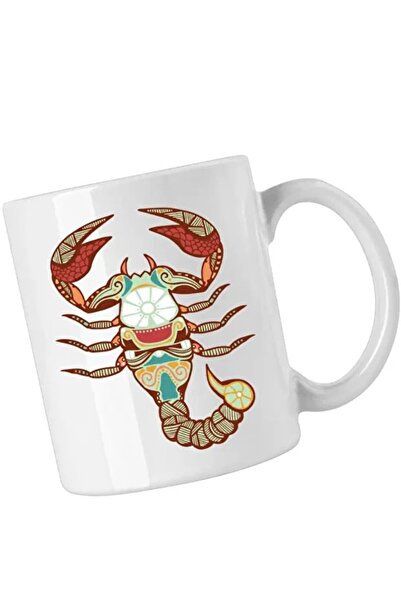 INOVATIX Scorpio Zodiac Horoscope Scorpio Mandala Astrology Mug