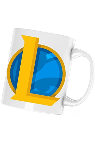 INOVATIX Cana League of Legends Logo LoL Riot Games, albă, 330 ml