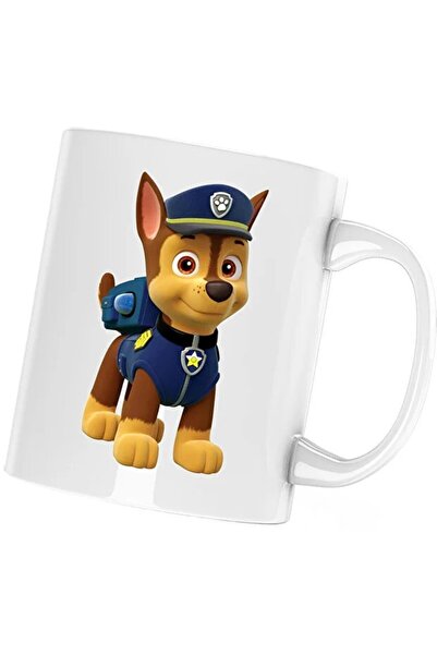 INOVATIX Cana Paw Patrol Caine Politist Ciobanesc German Pui, alba, 330 ml