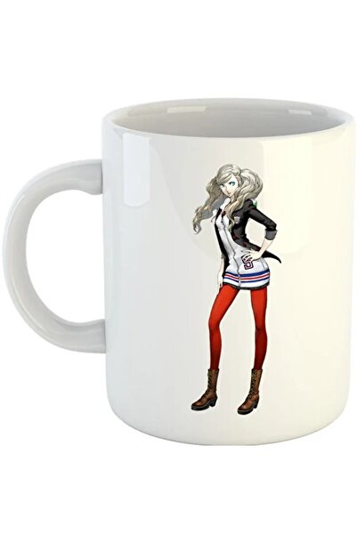 INOVATIX Cana Persona Takamaki Ann Twin Pony Tails Manga, albă, 330 ml