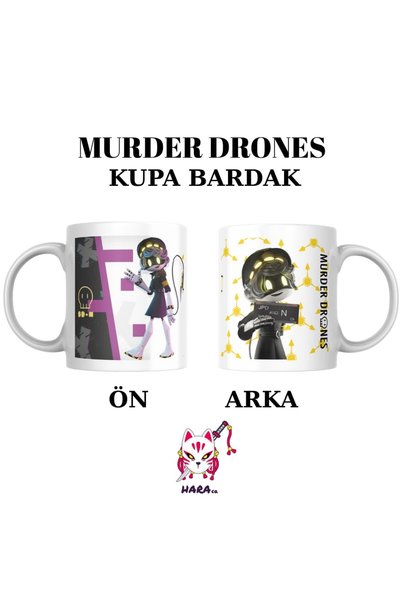 Hara Company Murder Drones N Porselen Kupa Bardak