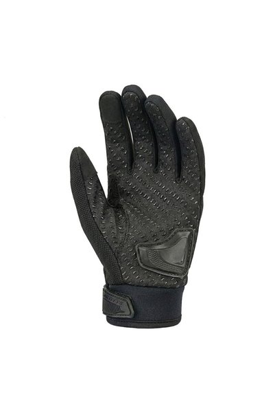 MOTOANL Motorcycle Gloves Full Protection Summer Mesh Phone Touchscreen Biker Gloves Black