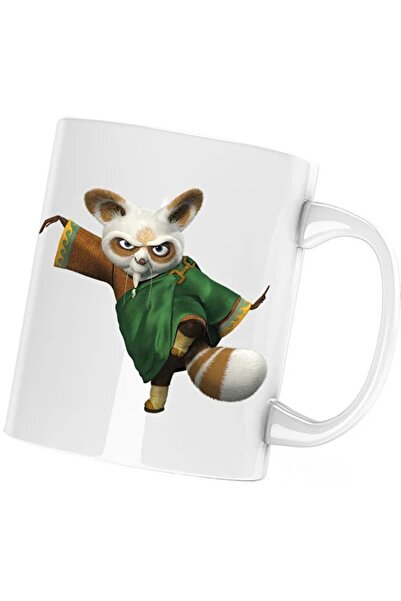 INOVATIX Cana Kung Fu Panda Master Shifu Sensei Martial Arts, alba, 330 ml