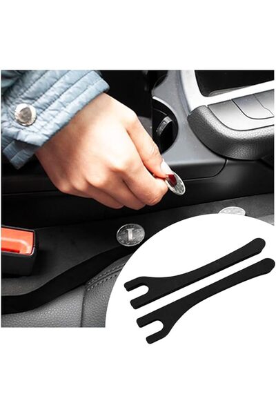 GENERAL 2PCS Car Seat Gap Filler, PU Leather Auto Console Side Plug Strip Org...