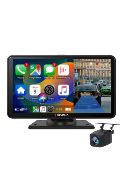 Midcom Navking NAV-C4 PLUS 7 IPS Ekran 2 Kamera Wifi Araç İç Kamerası 4K+2K kameralar