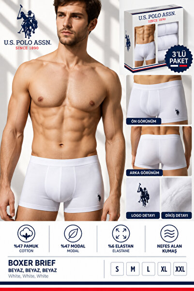 U.S. Polo Assn. Men'S, Licensed, Uspa, 47% Modal, 47% Cotton, 6% Elastane, Bo...