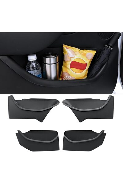 GENERAL Tlyard 4PCS Door Side Organizer for Tesla Model Y Juniper 2025 2026 –...