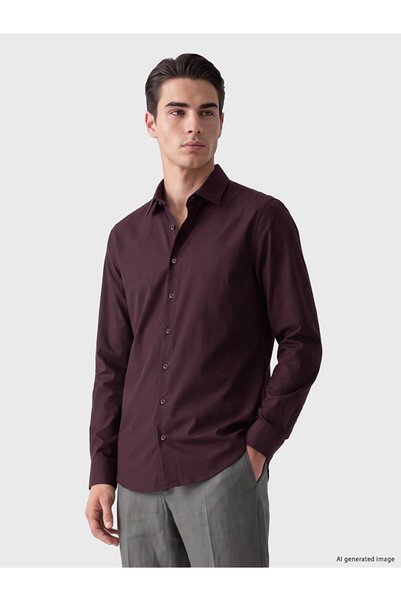LC Waikiki Cămașă Slim Fit Dobby pentru Bărbați