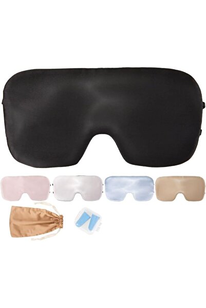 GENERAL Crunder 100% Mulberry Silk Sleep Mask for Men and Women with Adjustab...