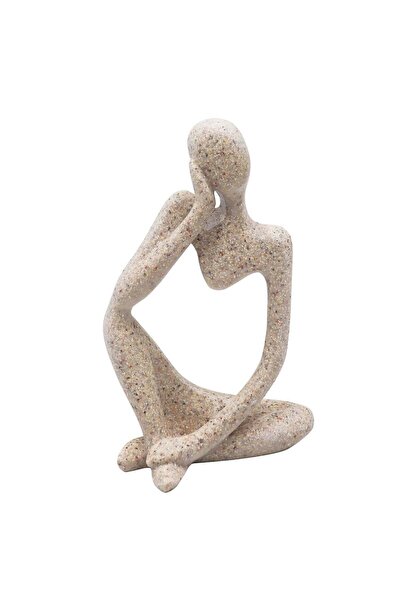 Generic Thinker Statues and Sculptures, Sandstone Resin Thinker Statue Orname...