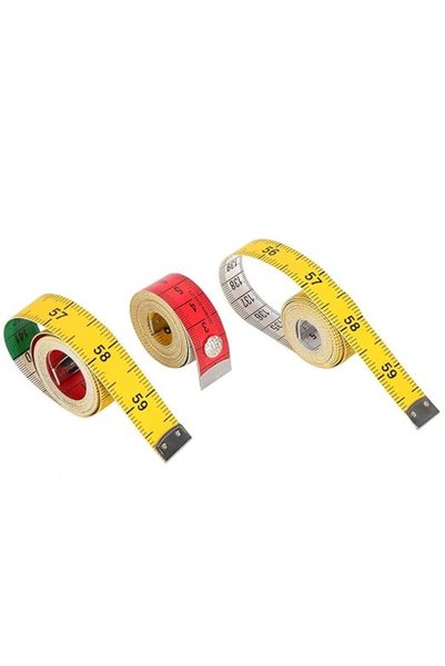 GENERAL Cryfokt Soft Tape Measure, 3 Pack Dual Scale Flexible Body Measuremen...