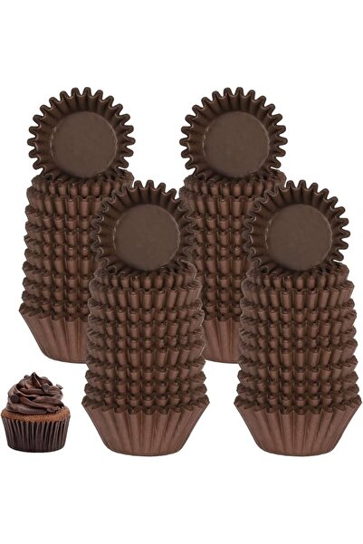 GENERAL FANTESI 1000 Pcs Mini Paper Muffin Cases Greaseproof Paper Baking Cas...