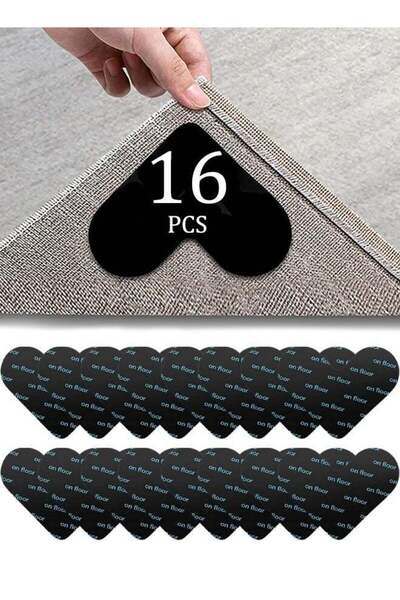 Generic Anti-Slip Rug Gripper for Carpet Washable & Reusable Heart-shaped Ant...
