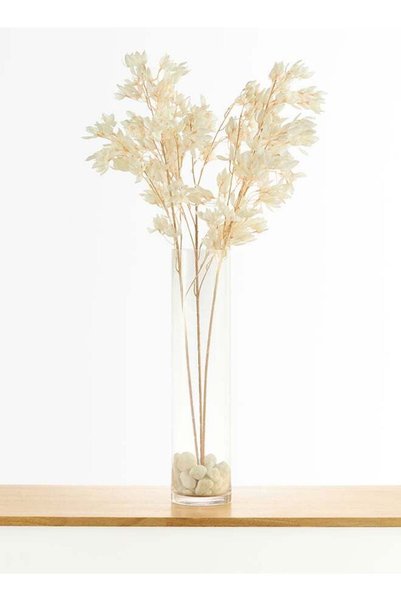 Generic Freesia 3pc Flower Stick – White | 85cm Artificial Flower Stick | Ide...