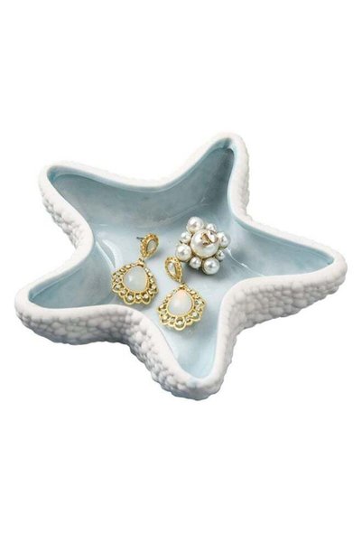Generic Ceramic Starfish Jewellery Dish, Decorative Ring Holder Trinket Tray