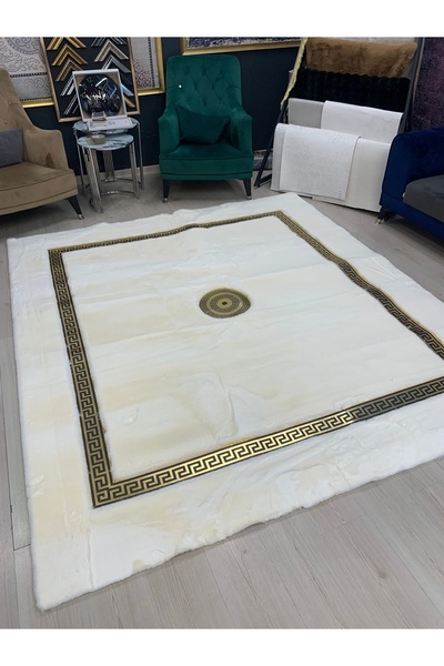 LUXURY FUR TAVŞAN TÜYÜ DOKULU HALI LF-1008