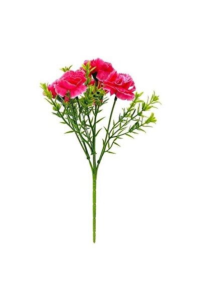 Generic Artificial Pink Carnation Flower | Realistic Floral Decoration Stem f...